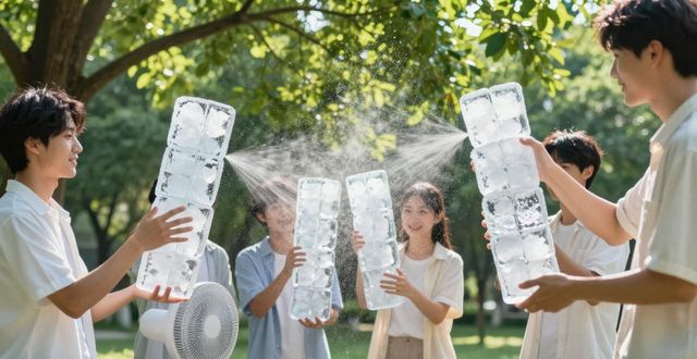 大冰块降温方法_杭州夏季防暑降温大冰块_大冰块户外活动使用时长